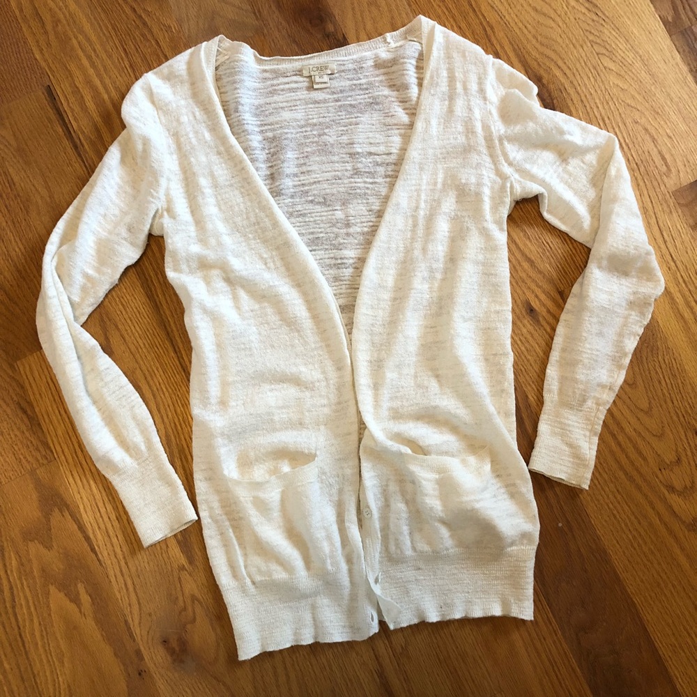 *SOLD* JCrew tissue weight cardigan